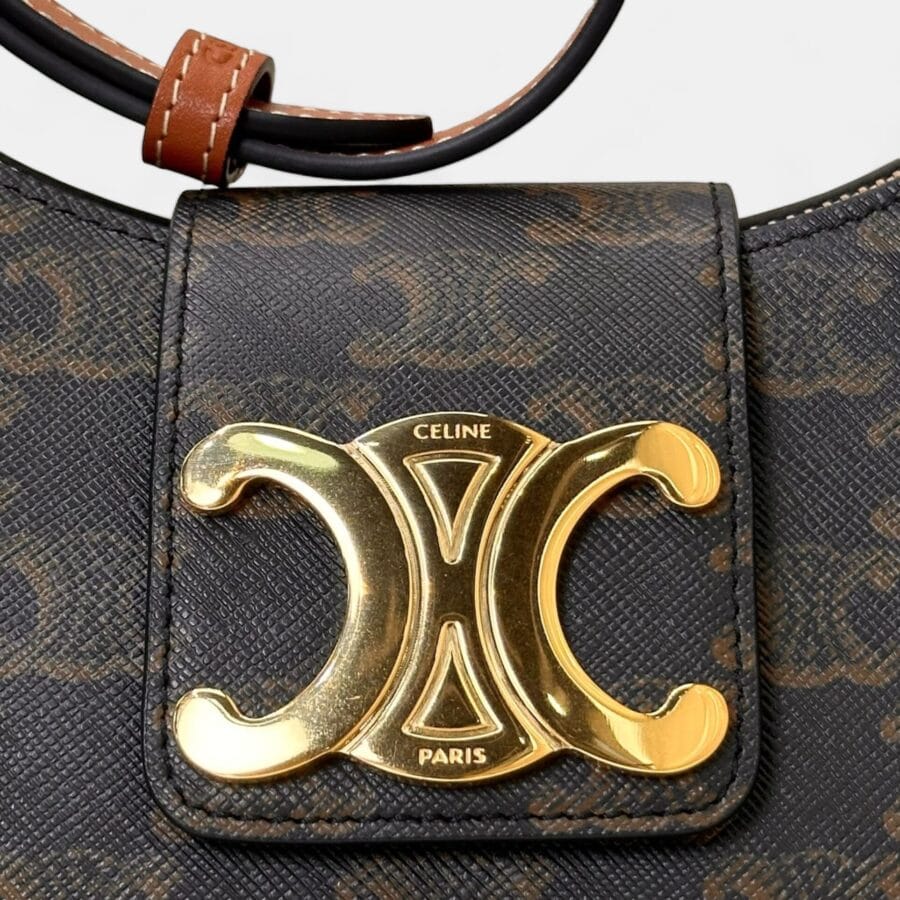 Túi xách nữ Celine AVA Monogram Farbics - Image 4