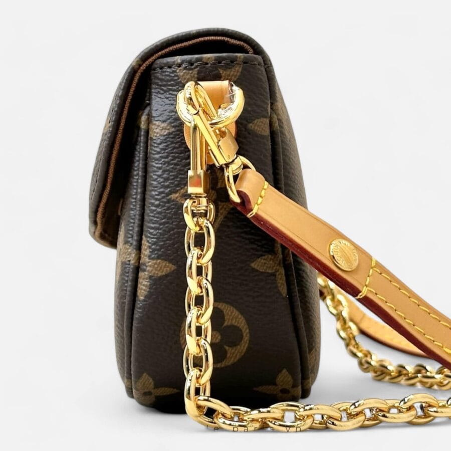 Túi Xách Nữ Louis Vuitton Ivy Màu Nâu Da Monogram Canvas - Image 2