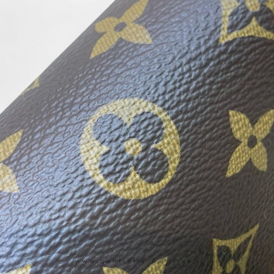 Túi Xách Nữ Louis Vuitton Ivy Màu Nâu Da Monogram Canvas - Image 9