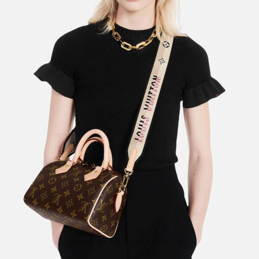 Túi Xách Nữ Louis Vuitton Speedy Monogram Canvas - Image 4