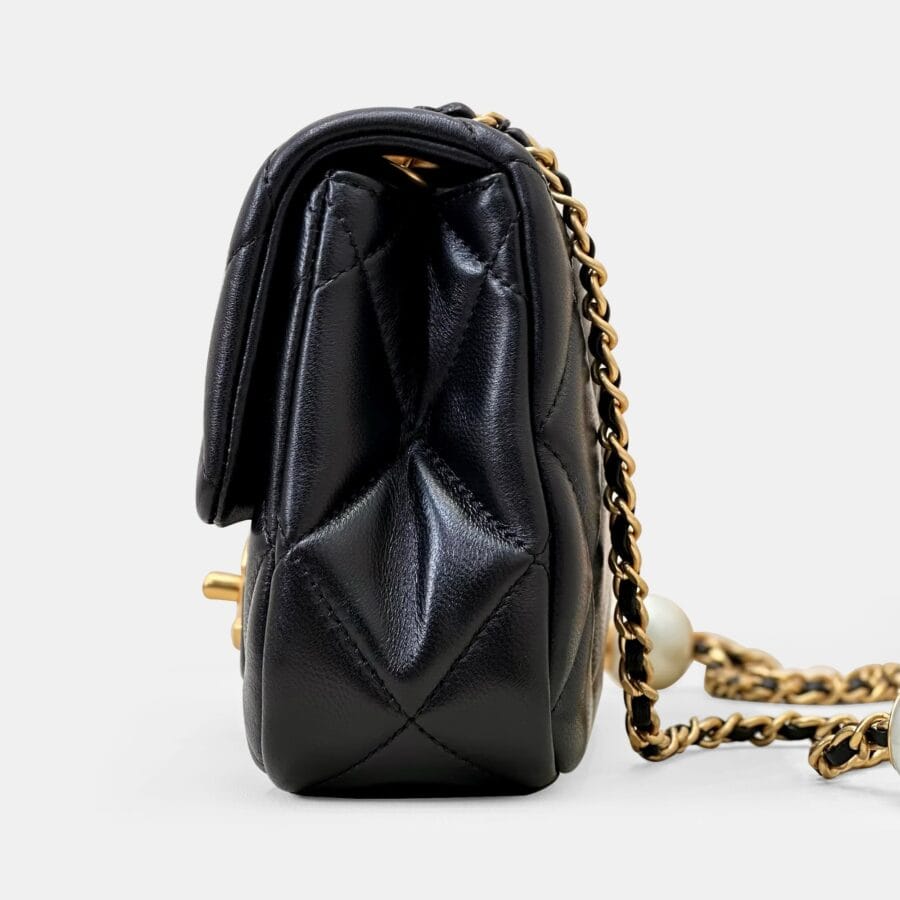 Túi xách nữ Chanel 24S Mini Flap Bag Pearl Ball - Image 7