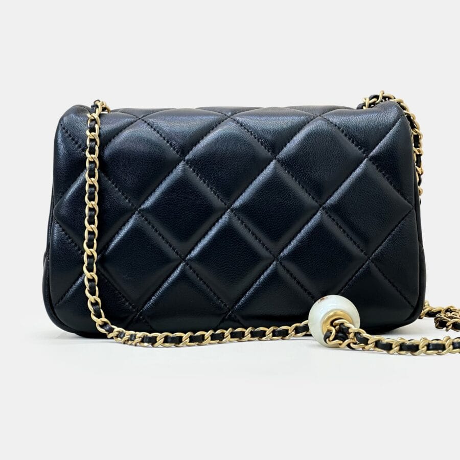 Túi xách nữ Chanel 24S Mini Flap Bag Pearl Ball - Image 5