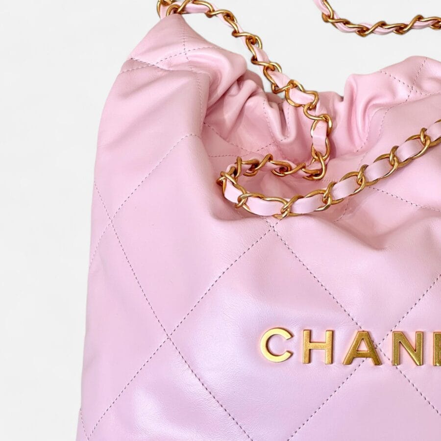 Túi Xách Chanel 22Bag Hồng Sakura - Image 2