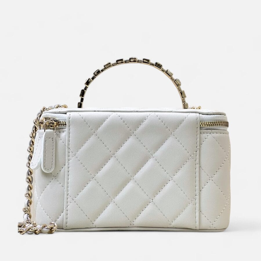 Túi Xách Nữ Chanel Vanity 24P Lambskin Case Bag - Image 2