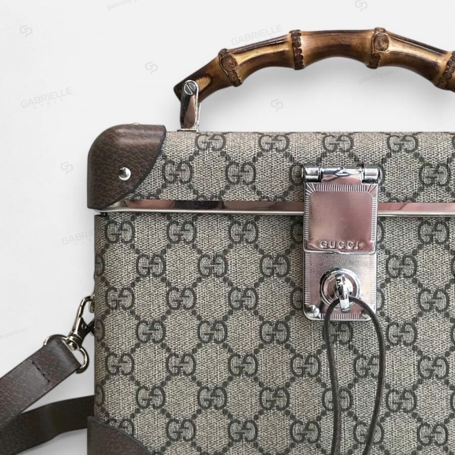 Túi xách Gucci Globe Trotter Beauty Case Canvas GG Supreme - Image 3