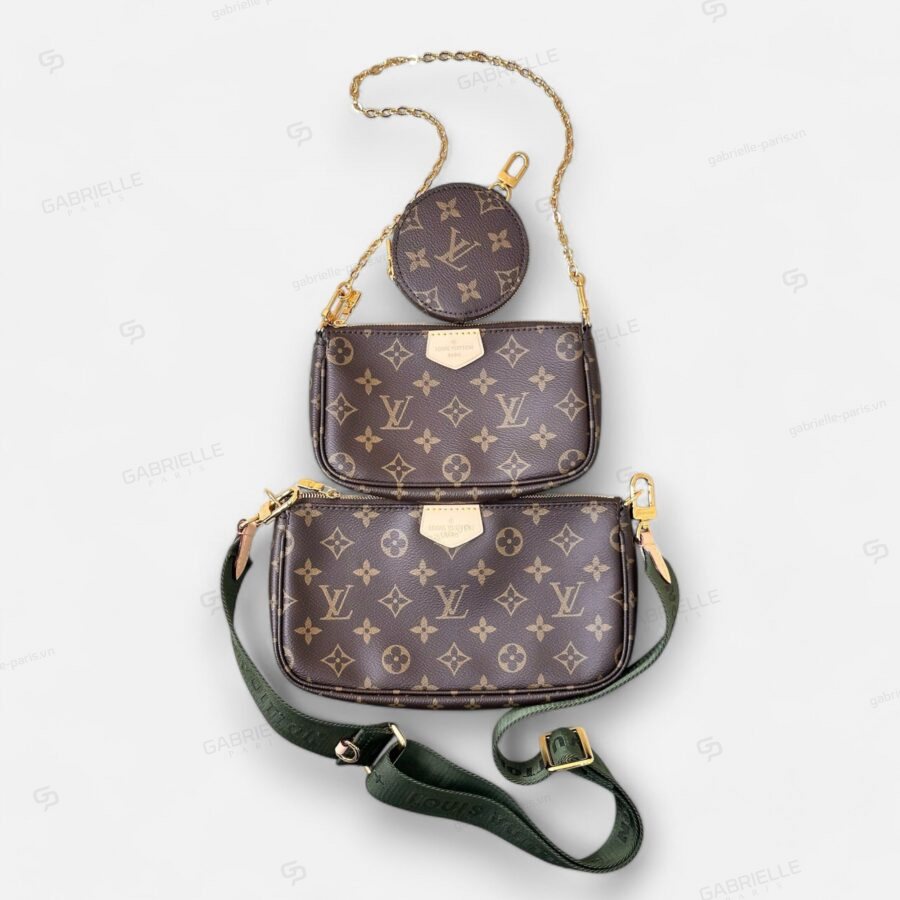 Túi Xách Louis Vuitton Multi Pochette Accessoires Monogram Canvas - Image 4