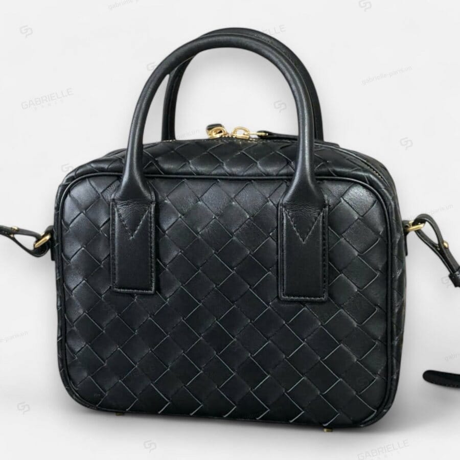 Túi xách Bottega Veneta Getaway màu Đen da Nappa - Image 3