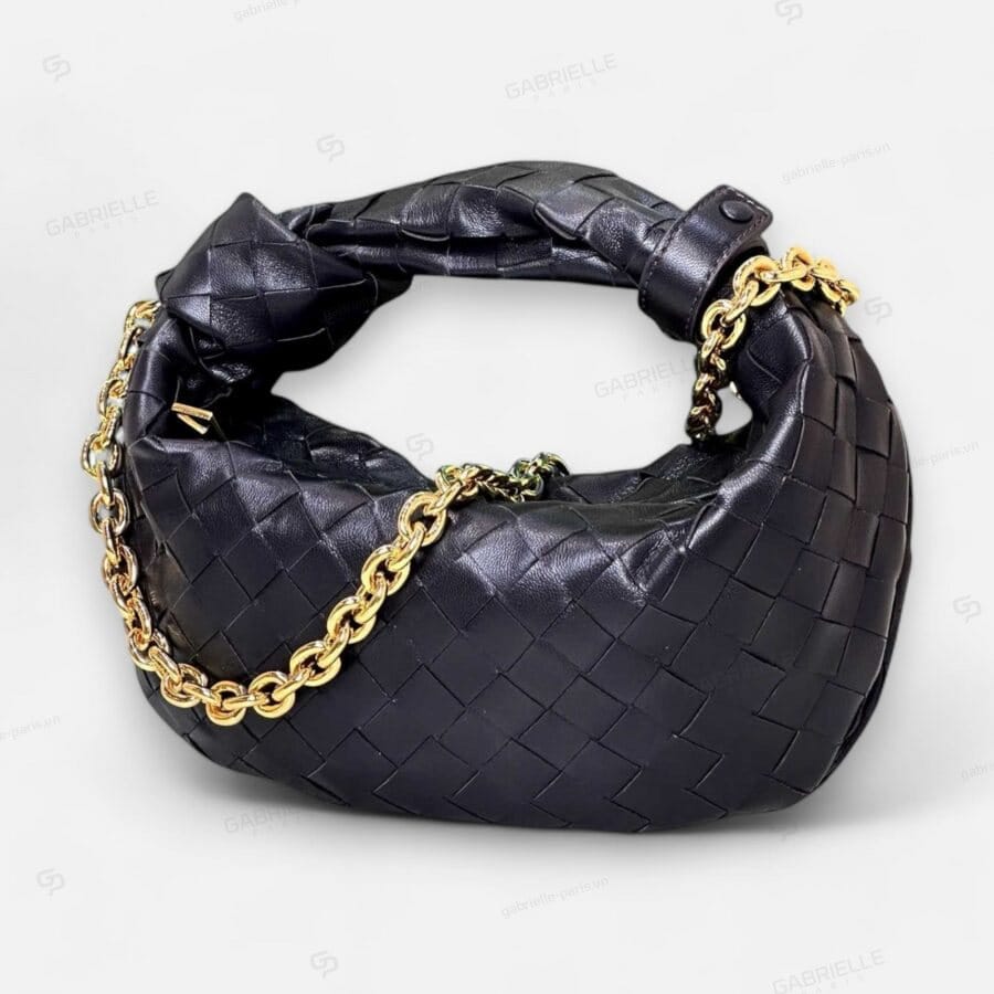 Túi xách Bottega Veneta Jodie Mini màu Đen da Nappa - Image 2