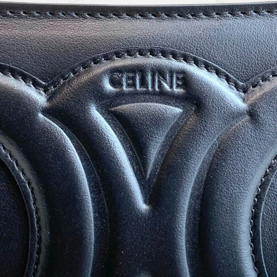 Túi xách Celine Monobloc Bag màu Đen da Bê - Image 3