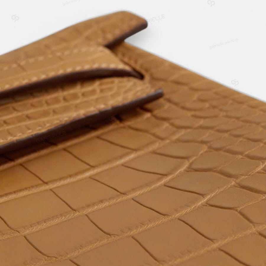 Túi xách Hermes Kelly 25 0M Chai GHW Alligator - Image 6