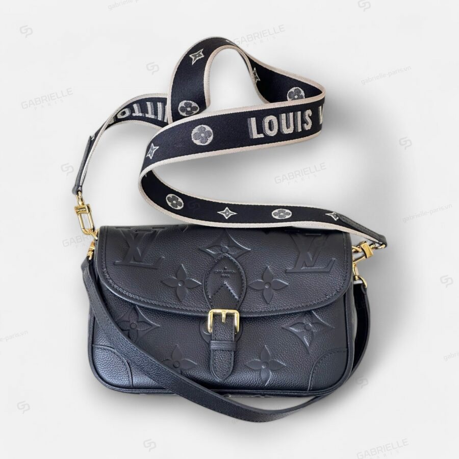 Túi xách Louis Vuitton Diane Monogram Empreinte màu Đen