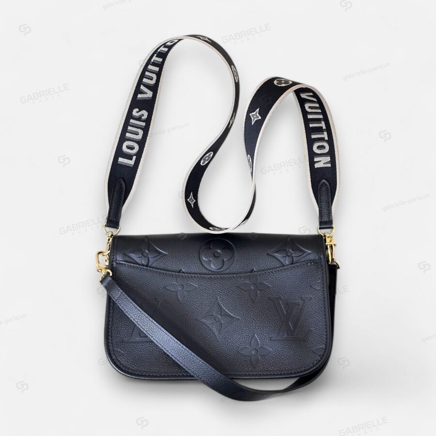 Túi xách Louis Vuitton Diane Monogram Empreinte màu Đen - Image 3