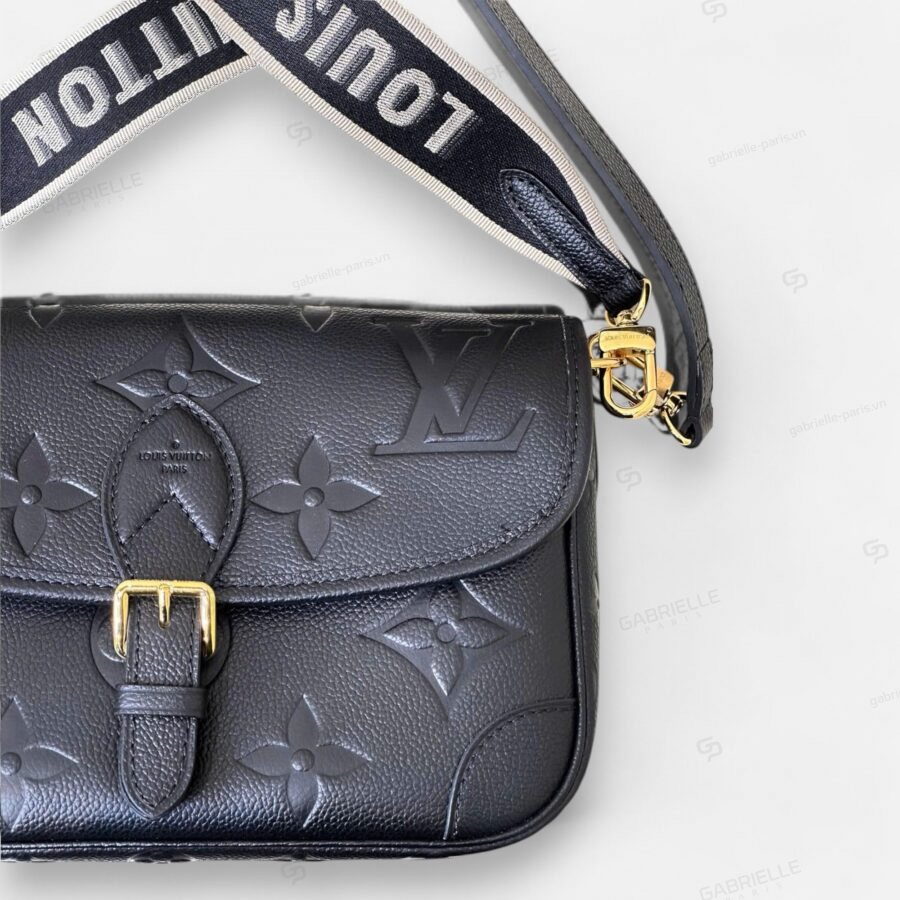 Túi xách Louis Vuitton Diane Monogram Empreinte màu Đen - Image 5