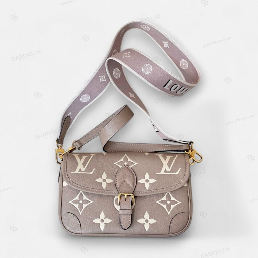 Túi xách Louis Vuitton Diane Monogram Empreinte màu Xám