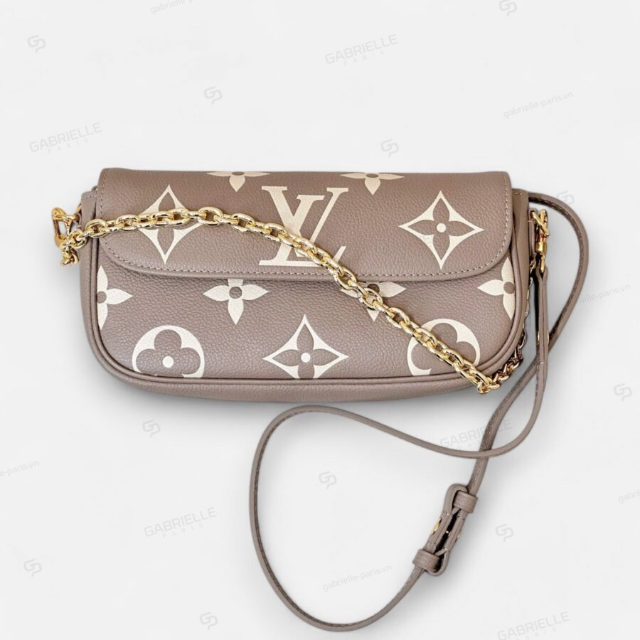 Túi xách Louis Vuitton Ivy WOC Monogram Empreinte màu Xám - Image 8