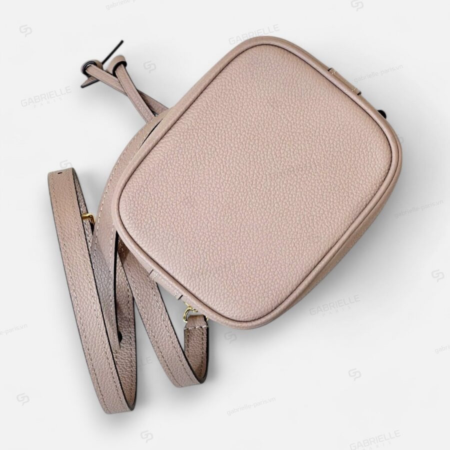 Túi xách Louis Vuitton Nano Noé Bicolor Monogram Empreinte màu Xám - Image 7