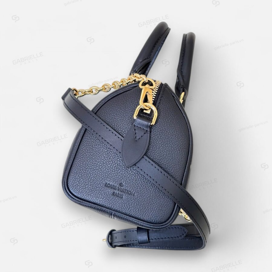 Túi xách Louis Vuitton Speedy Monogram Empreinte màu đen - Image 6