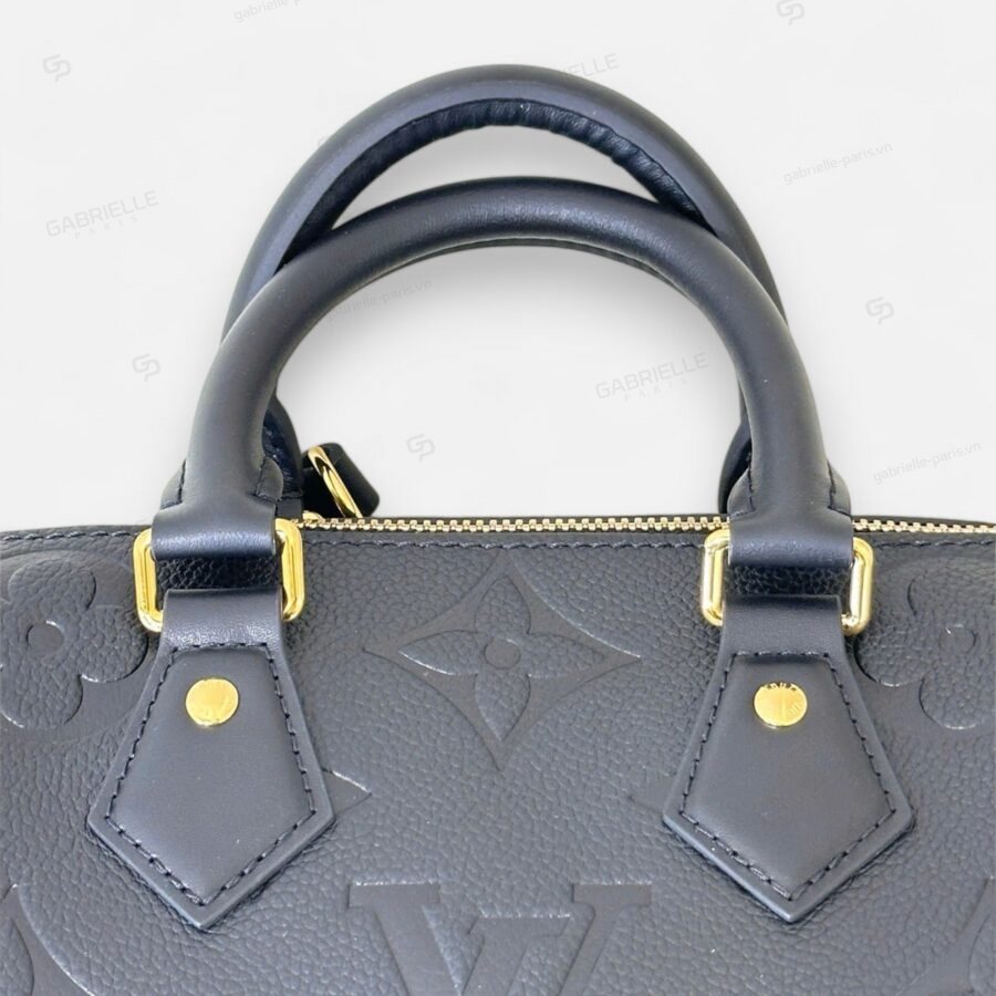 Túi xách Louis Vuitton Speedy Monogram Empreinte màu đen - Image 2