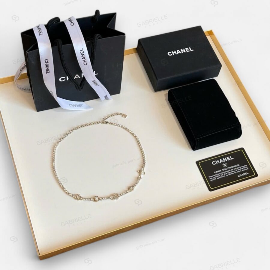 Vòng Cổ Chanel 25C Sea Life Choker Mạ Vàng - Image 5